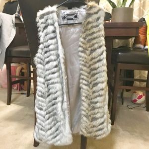 Faux Fur Vest from Buckle